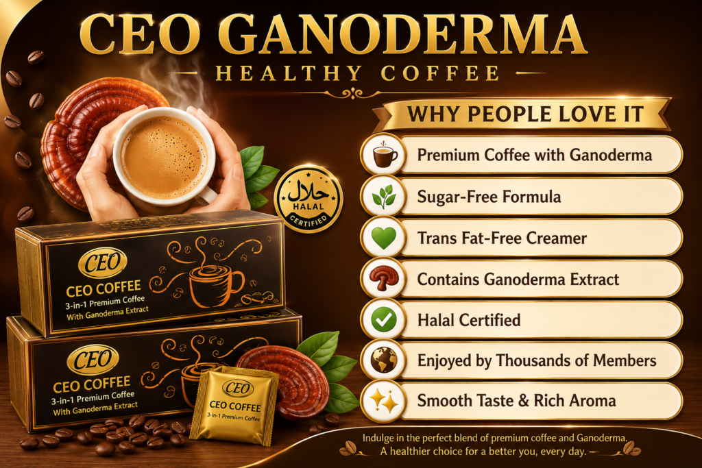 111 ceo Cafe ganoderma healthy coffee